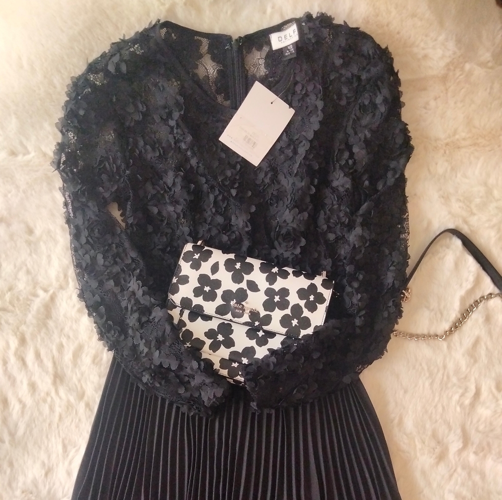 Delfi Collective Dress + Kate Spade Purse